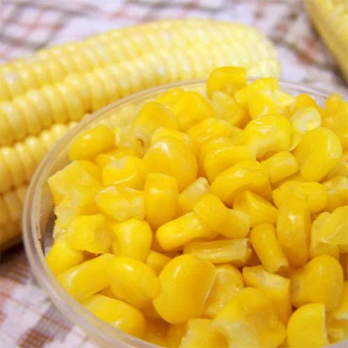 Quick-frozen sweet corn